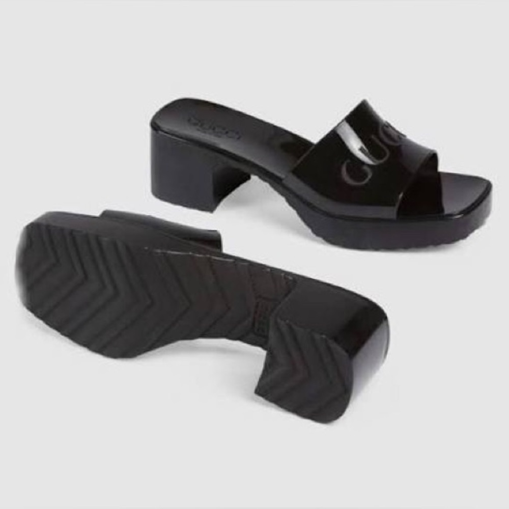 Gucci Rubber Sandals - Picture 3 of 13
